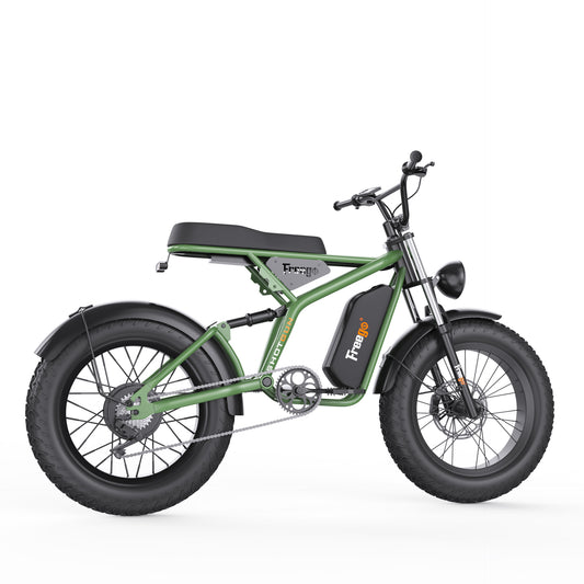 FREEGO F1-PRO 1400W Electric Bike 20X4" Fat Tire 48V/22.5Ah Removable Battery