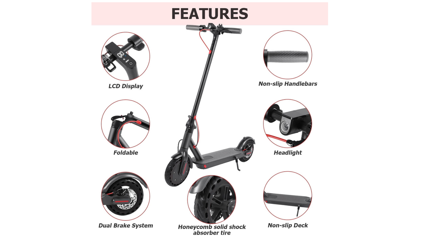 iEZway PRO6 Electric Scooter 350W 16Mph