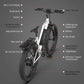 AOSTIRMOTOR S07-G Electric Mountain Bike 750W Motor 48V 13AH E-Bike with Rack and Fender 26X4.0" Inch Fat Tire Bike Electric Bicycle for Adults