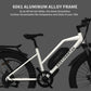AOSTIRMOTOR S07-G Electric Mountain Bike 750W Motor 48V 13AH E-Bike with Rack and Fender 26X4.0" Inch Fat Tire Bike Electric Bicycle for Adults